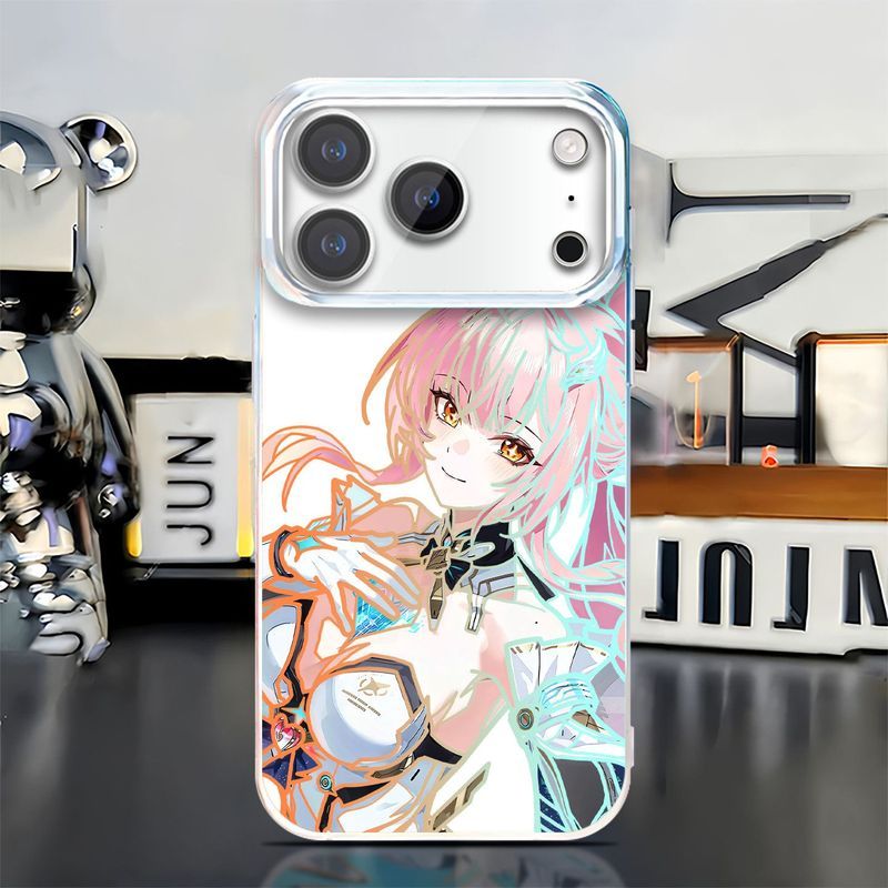 Ốp điện thoại Wuthering Waves / Aemeath / Aemeath iPhone Vivo Naruto Xiaomi 15 Mecha Girl OPPO / vdcss