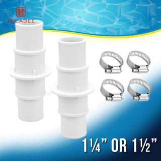 Đầu nối ống bể bơi Hilabee - Chuyển đổi 1-1/4" và 1-1/2" - Linh kiện chuyên nghiệp, dễ dàng lắp đặt
