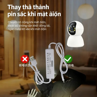 Thiết bị cấp điện khẩn cấp 5V-2A UPS, Bộ Lưu điện (UPS), Nguồn Dự Phòng, Cho Camera Wifi, Cầm tay / Di động