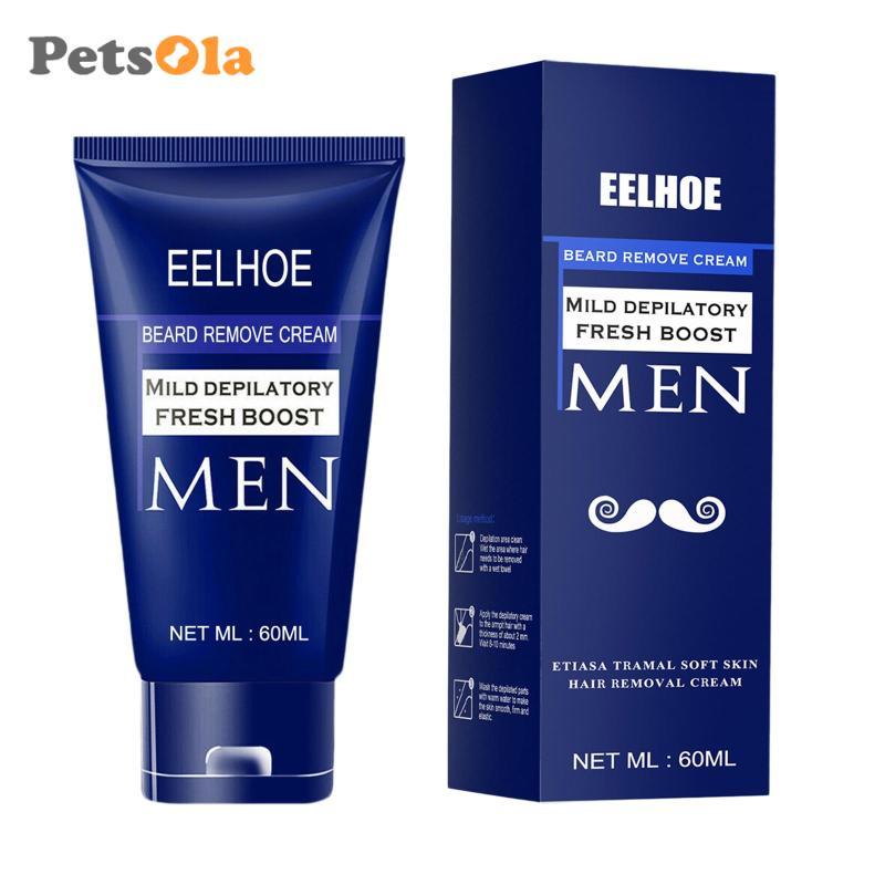 Kem Tẩy Lông Nam 60ml Làm Mới Nhanh Mịn Thoải Mái Không Đau