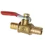 Tay cầm van bi EDIWANY, Cờ lê van nước chống ăn mòn mạ Chrome, Hệ thống nước ngoài trời đa chức năng đa chức năng tiện dụng