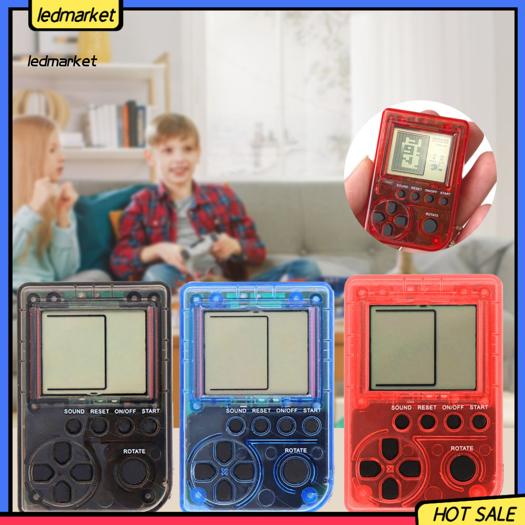 (Ledmarket) Máy Chơi Game Mini 99 Độ Khó 26 Trò Chơi Trẻ Em Cầm Tay Retro Hoài Cổ Bỏ Túi Máy Chơi Game Dành Cho Người Lớn