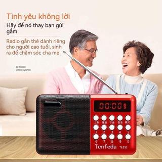 Radio Nghe Đài Đa Chức Năng Bluetooth 5.3 Hỗ Trợ Thẻ TF Phát Sóng Di Động