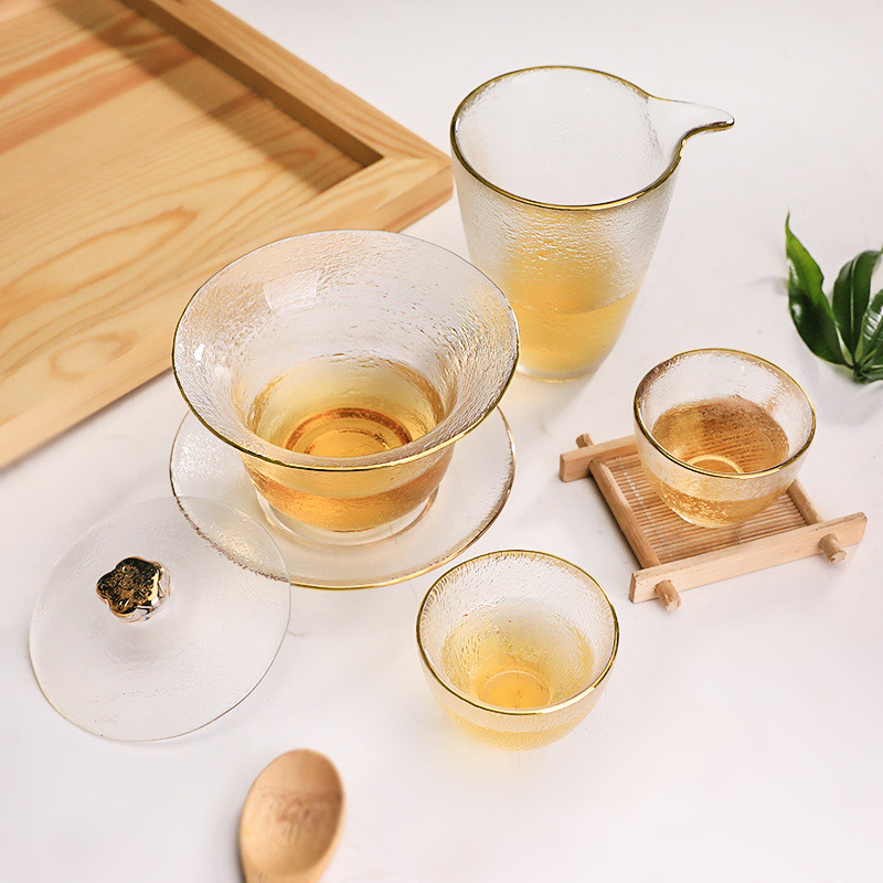 Chén Khải, Tống chuyên trà, Chén uống trà bằng thủy tinh chịu nhiệt Borosilicate cao cấp