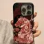 Red Rhyme Halo nhuộm cho iPhone 1615promax Jelly 1413 trường hợp điện thoại 1211 dễ thương