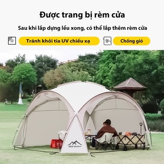 Lều cắm trại trung tâm 8-10 người,Lều dã ngoại gấp gọn,Chống mưa chống nắng, không gian siêu rộng