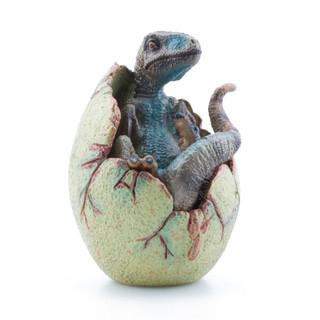 Mô hình đồ chơi ấp trứng khủng long rắn Jurassic T-Rex và Spinosaurus Baby Figurine Set