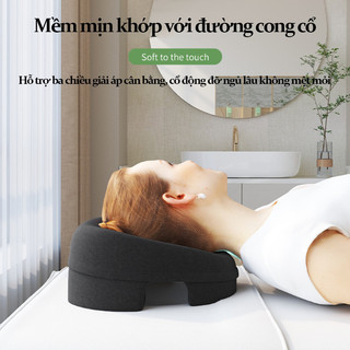 Gối Massage Mặt Xuống Tiện Dụng, Bọt Nhớ Thoáng Khí, Thích Hợp Cho Thẩm Mỹ Viện Và Salon Tóc Massage Mặt Cổ