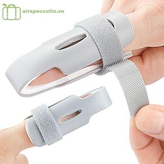 Airspecutin Giảm Đau Kích Hoạt Cố Định Ngón Tay Nẹp Làm Thẳng Nẹp Có Thể Điều Chỉnh Sọc Rối Loạn Gãy Nẹp Ngón Tay Corrector Hỗ Trợ EN