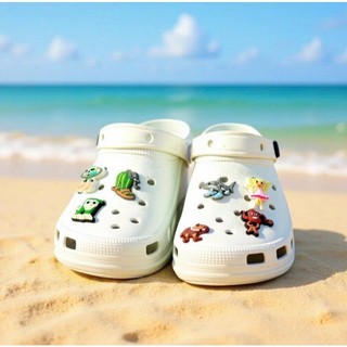 Set 12 Sticker/ Charm gắn dép dẻo Brain Rot - Tung tung tung xahur dẻo
