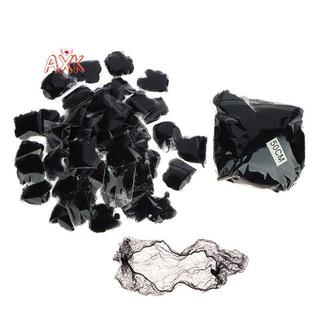 Lưới Tóc Co Giãn 50 Chiếc - Bộ 3 Kích Cỡ 30/50/60cm Cho Búi Tóc Vô Hình MỚI