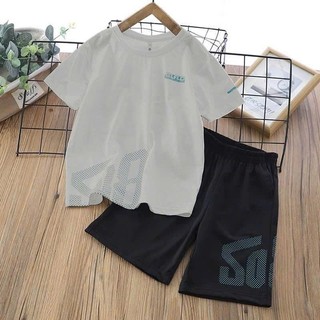 Bộ quần áo bé trai 18-52kkg mẫu chữ CLEI-D. Thiết kế kiểu dáng thể thao năng động. H53