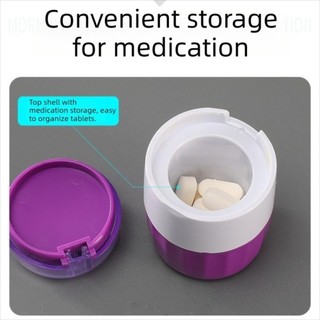 Máy nghiền thuốc 3 trong 1 LOMBARD, Máy cắt thuốc đa chức năng chống bụi bằng thép không gỉ, Bộ chia cắt chính xác bền bỉ Máy mài máy tính bảng dạng bột mịn cầm tay Sử dụng hàng ngày