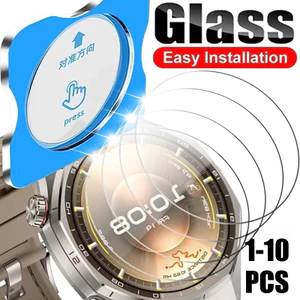 1-10 Chiếc 9H HD Kính Cường Lực Bảo Vệ Màn Hình Cho Huawei Watch GT5 GT6 Pro Ultimate 2 41mm 42mm 46mm Phim Bảo Vệ Màn Hình Trong Suốt