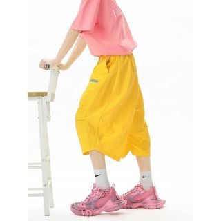 Quần Harem dáng rộng thời trang dành cho giới trẻ có chi tiết thêu