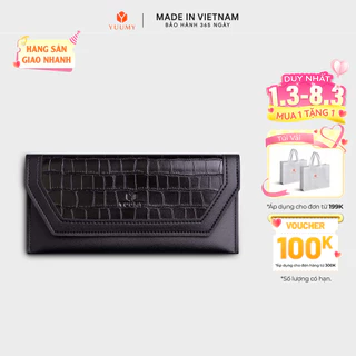 Ví Yuumy ( Thời trang nữ kiểu cầm tay dáng dài - Ví da Verein YV91)