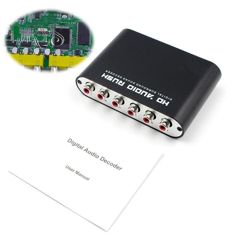 (TFT) 5.1 Audio Gear AC-3 Bộ chuyển đổi âm thanh kỹ thuật số LPCM sang Bộ giải mã âm thanh kỹ thuật số MỚI
