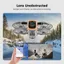 Thanh bảo vệ Camera, Ốp lưng Gimbal nhẹ chống va chạm, Bảo vệ ống kính bằng nhựa phát hành nhanh bền bỉ cho phụ kiện máy bay không người lái DJI NEO 2