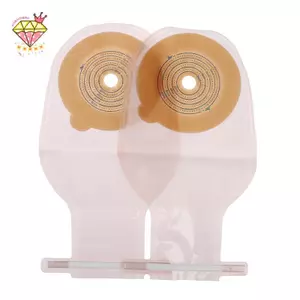 10 Túi Colostomy 25-60mm Túi Stoma Túi Một Mảnh Mở Kẹp Túi Ostomy VN