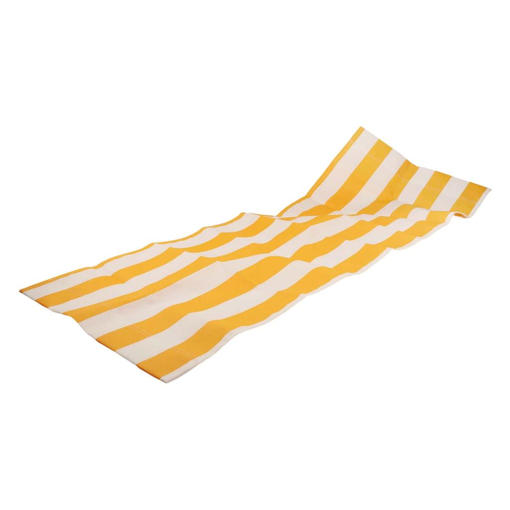 [CO8] Vải thay thế Beach Lounger Vải Polyester 120x45 cm Vàng trắng