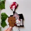 Crayon Shin Chan Up Ngoại Vi Móc Khóa Nhỏ Mới Và Nhỏ Trắng Dán Tường Tủ Lạnh Dán Hoạt Hình Sáng Tạo Móc Khóa