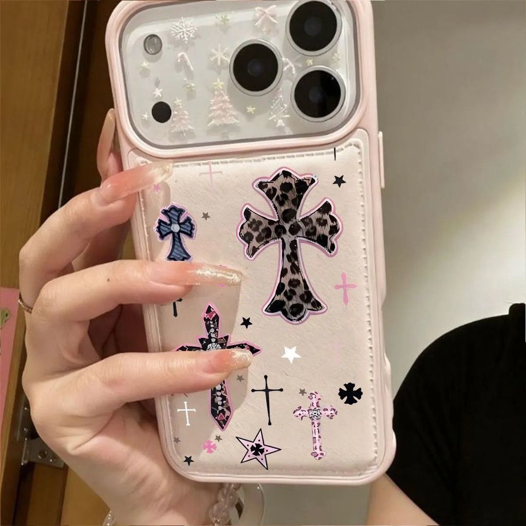 Leopard sọc chéo cho iPhone17promax16Pro1413Pro trường hợp bánh mì 11 trường hợp điện thoại XR
