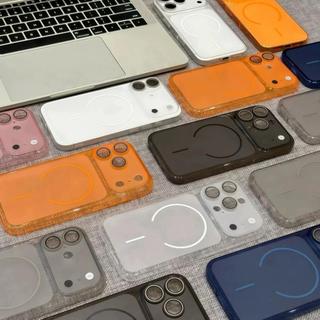 Vỏ sạc không dây mờ cho iPhone 17 Air 16 15 14 13 12 11 Pro Max Vỏ bảo vệ ống kính máy ảnh TPU mềm Vỏ bảo vệ Ốp điện thoại chống sốc