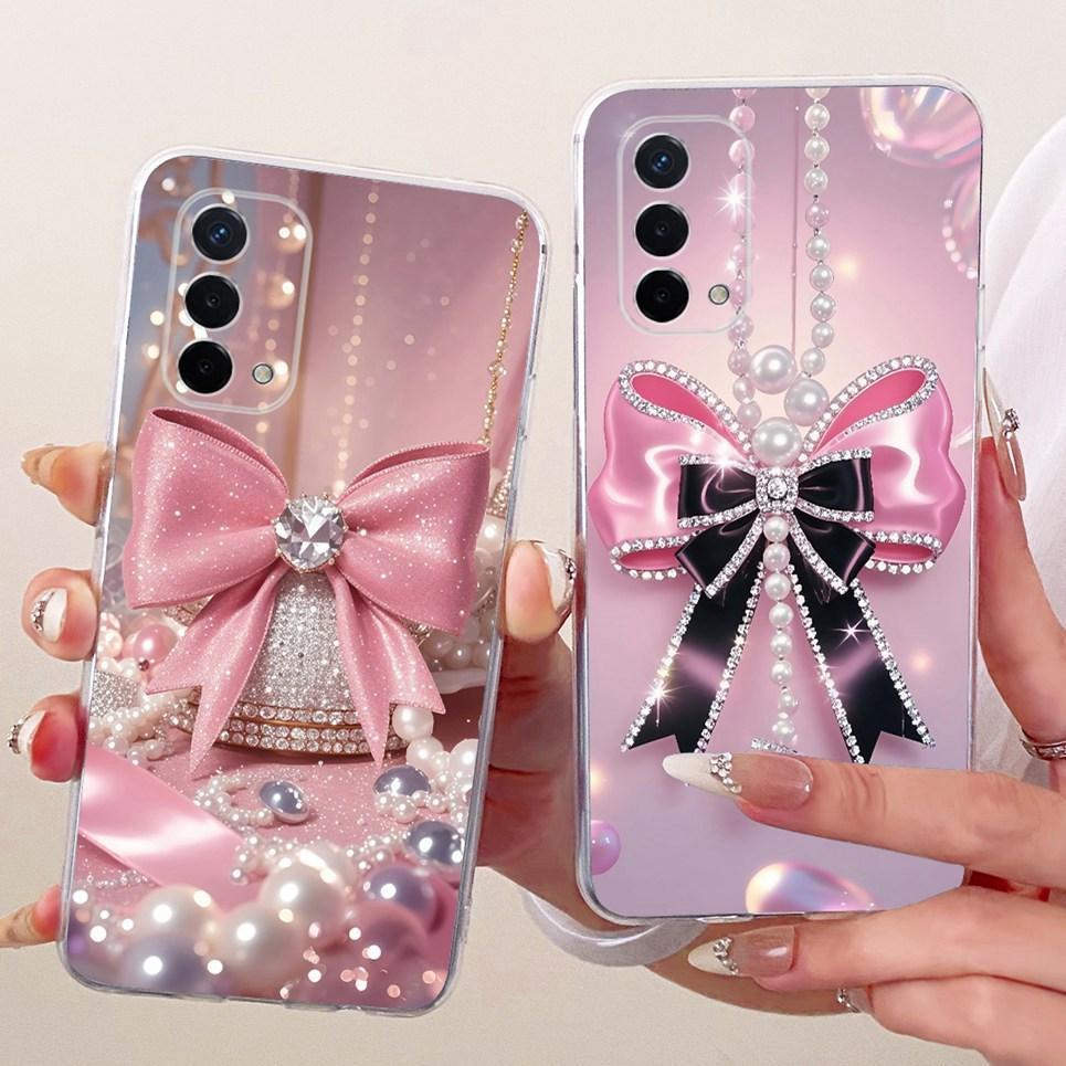 Dành Cho Oppo A74 4G 5G CHP2219 CHP2263 Oppo A95 G4 CPH2365 Ốp Lưng Điện Thoại Hoa Bướm Nhiều Màu Sắc Vỏ Silicon Mềm Trong Suốt