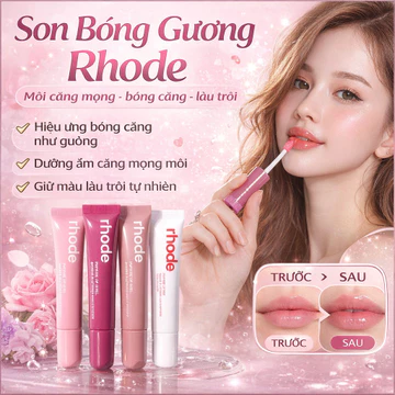 Son bóng/son tint dạng lỏng bóng mượt như gương/son dưỡng môi căng mọng/dầu làm đầy môi/dầu dưỡng ẩm, không lem, tạo hiệu ứng môi bóng như thủy tinh/nhiều màu sắc để lựa chọn