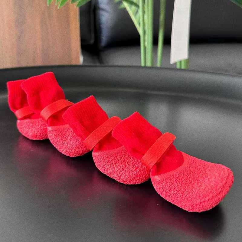 Chân Chó Đi Chơi Chống Trơn Trượt Tất Chống Thấm Nước Đế Mềm Chống Mài Mòn Cho Chó Đi Chơi Thú Cưng Thoáng Khí Chống Bẩn Giày