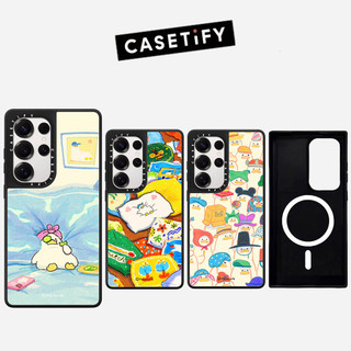 Vịt Từ Tính Trên Chăn Gương Cứng Phone Case Cho Samsung Galaxy S26 25 24 23 UItra S26 25 24 23 Plus Vỏ Bảo Vệ Chống Sốc