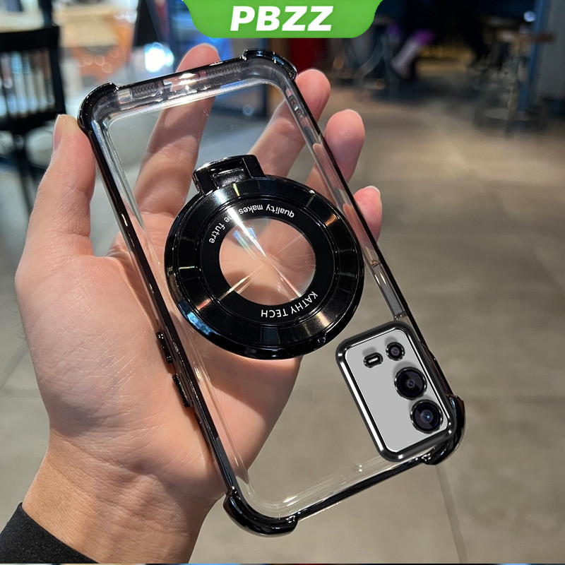 FOR ốp lưng Ốp cho Oppo A55 4G Ốp điện thoại Ốp mềm Ốp silicon chống sốc thiết kế mới trong suốt thẩm mỹ có giá đỡ