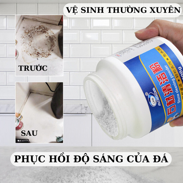 Bột vệ sinh đá tự nhiên và đá nhân tạo Bột Làm Sạch Vết Ố Mốc،An Toàn Môi Trường