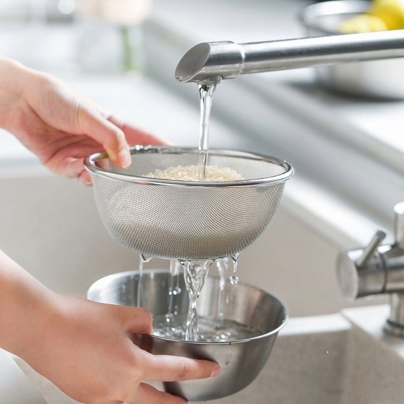 bộ tô rổ inox 304 201 an toàn thực phẩm chống gỉ sét dễ vệ sinh đa năng vo gạo rửa rau trộn salad