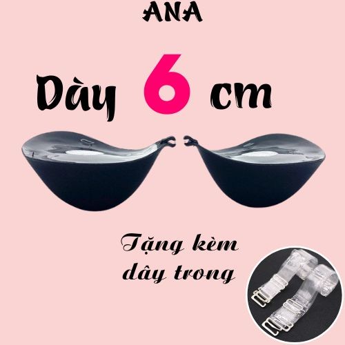 Áo dán nâng ngực, áo ngực dán dày 6cm tạo khe quyến rủ Yuki Store P4133
