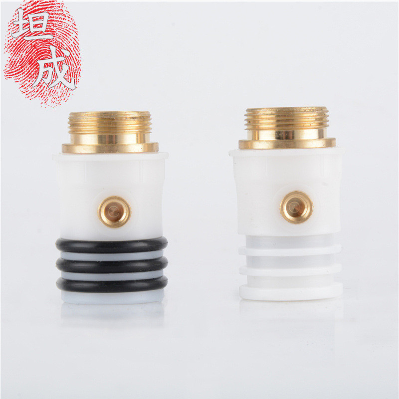 Vòi Bếp Lắp Ráp Phần Cứng Phụ Kiện Ổ Cắm Ống Đế Vít Bounce Kết Nối Lõi 24 Mm Khuỷu Tay Đồng Khớp 3.17
