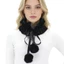 XGB Phục Hưng Tuyn Xù Cổ Cổ Chú Hề Pom Pom Choker Ruffle Cổ Thời Trung Cổ Phong Cách Victoria Trang Phục Cổ