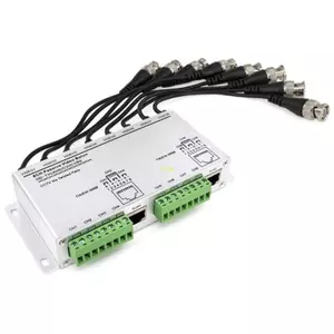 Btsg Balun Video thụ động 8 kênh tiết kiệm cho các dự án bảo mật quy mô lớn