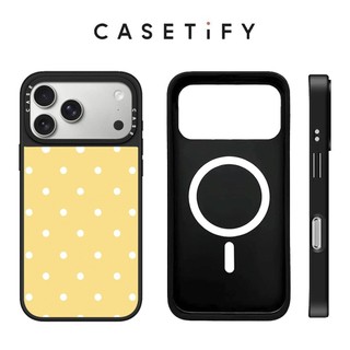 Ốp điện thoại cứng gương chấm trắng từ tính cho iPhone 17 Pro Max 17 Air 16 Plus 15 14 13 12 11 Vỏ chống sốc