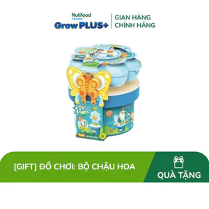 Đồ chơi trẻ em bằng nhựa: Bộ chậu hoa