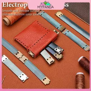 MYPANDA 10 mảnh Kim loại bên trong Flex Ví Khung lô Kiss Clasp Snap DIY Túi Phụ kiện 8-12cm Kim loại Flex Ví Ví Kẹp.