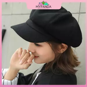Mũ Nồi Hình Bát Giac Thời Trang Nữ Cho Thu Đông - Phong Cách Newsboy