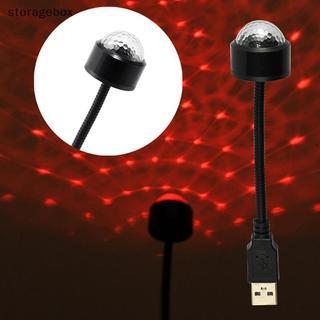 Đèn LED mini màu đỏ đa năng USB chiếu bầu không khí xe hơi, trang trí nội thất ô tô có thể điều chỉnh