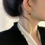 Retro Nhỏ Giọt Men Trái Tim Bông Tai Niche Thiết Kế Cao Cấp Bông Tai Hợp Thời Trang Ánh Sáng Sang Trọng Sang Trọng Sang Trọng Sang Trọng Sang Trọng Bông Tai Nữ