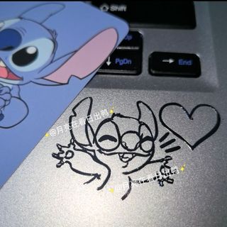✨Cửa hàng được đề xuất✨Stitch Hoạt Hình 3D Ba Chiều Rỗng Kim Loại Miếng Dán Điện Thoại Di Động Máy Tính Bảng Notebook Tai Nghe Sáng Tạo Trang Trí Miếng Dán 3.24
