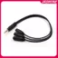 JASMINE Aux Đa Tai Nghe Tai Nghe Bộ Chia Âm Thanh 3.5mm Ja HUB Cáp Chia JASMINE