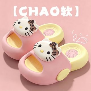 Dép sục Hello Kitty cho bé gái dễ thương - dép mềm chống trượt thoáng khí mang trong nhà ngoài trời