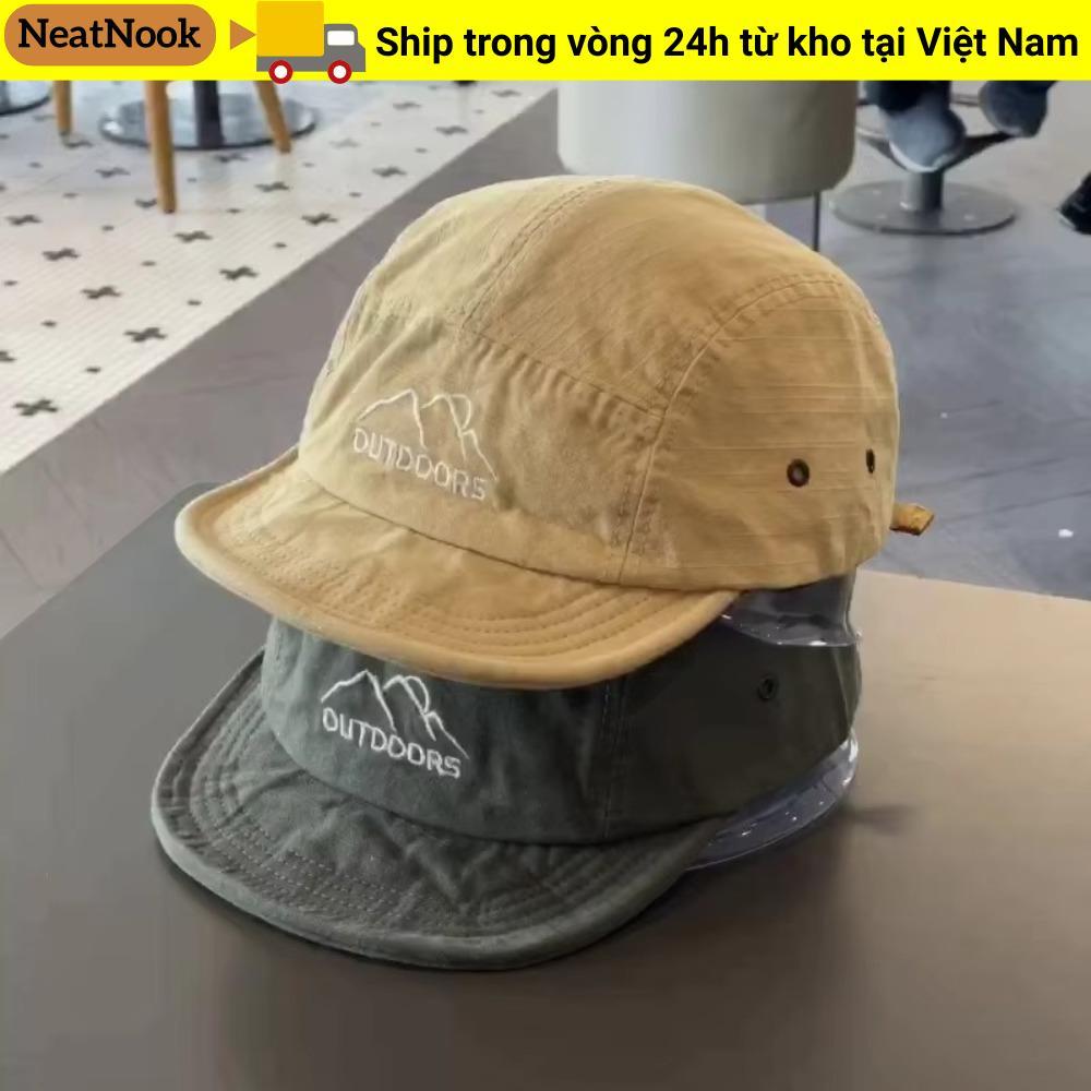 Mũ chạy bộ thể thao NEATNOOOK - Mềm nhẹ, nhanh khô, vành ngắn, chống nắng cho nam nữ