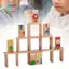 Gamchiano 28 Chiếc Đồ Chơi Xếp Hình Bằng Gỗ Dominoes Động Vật, Trò Chơi Phù Hợp Phát Triển Kỹ Năng Hoạt Hình Tưởng Tượng Cho Khách Sạn, Bé Gái Du Lịch Trẻ Em