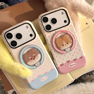 [Sheren] Ốp điện thoại chấm bi kem dễ thương Thích hợp cho i17 16 15 14 13 12 11 pro max Vỏ bảo vệ chống sốc